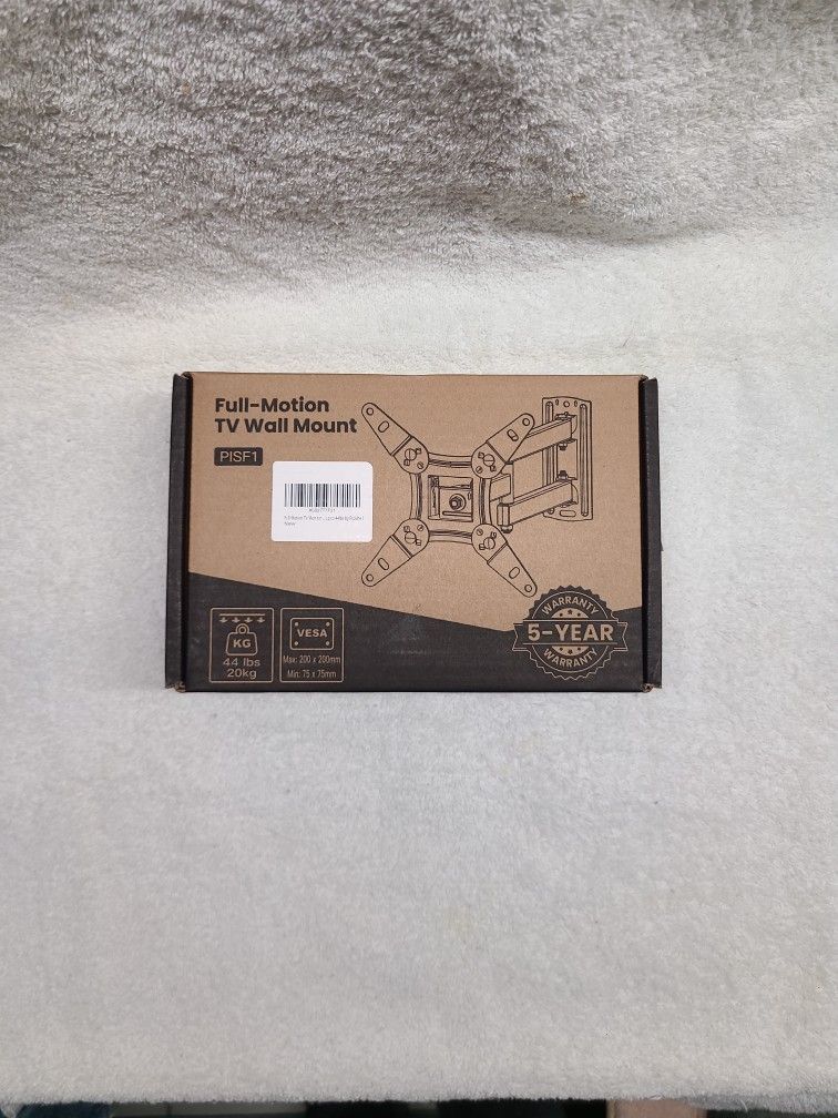 TV Wall Mount 44lbs. Max VESA 200x200