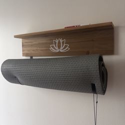 Yoga Mat Shelf 