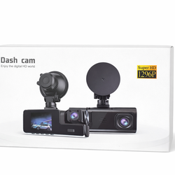 Dual-Camera Dash Cam Front 1080P Inside Camera, 24H Parking Monitor, G-Sensor, Loop Recording, Night Vision, 170° Wide Angle, -like Stability, 36V Vol
