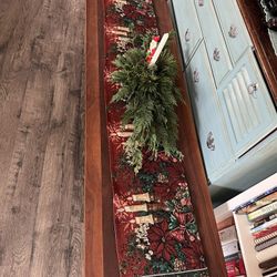 Black walnut coffee table. 