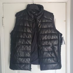 Men's Jacket Vest Chaleco Leather Piel