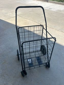 Utility cart with wheels