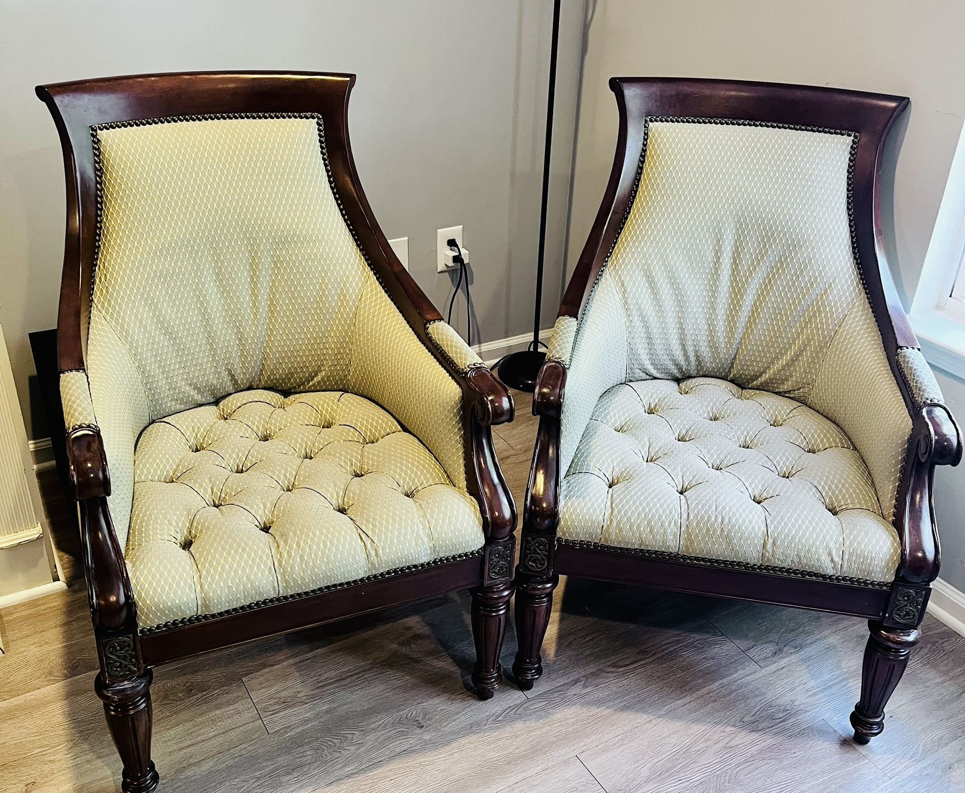 2 Arm Chairs