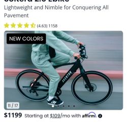 Aventon Bike 46 Miles N Hr 1200 E Bike 