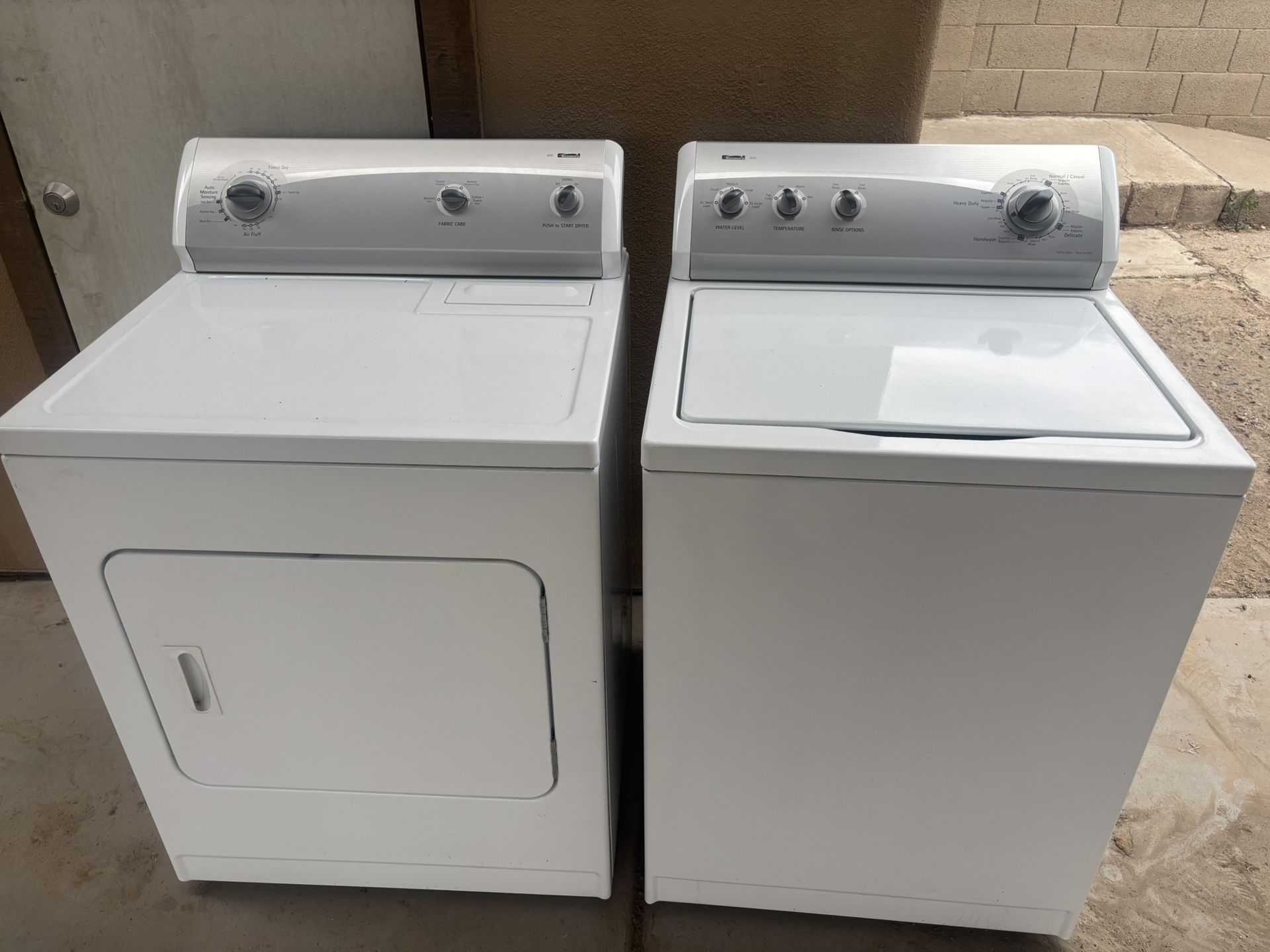 Kenmore Washer And Dryer