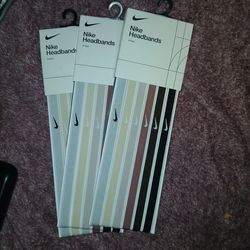 Nike headbands 6packs