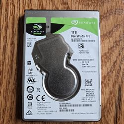 Seagate BarraCuda Pro 1tb SATA HDD