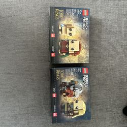 Lego 40630 Frodo & Gollum, and 40751 Legolas & Gimli NEW