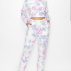 2 Piece Set Tye Dye