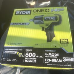 Ryobi Cordless Impact Gun