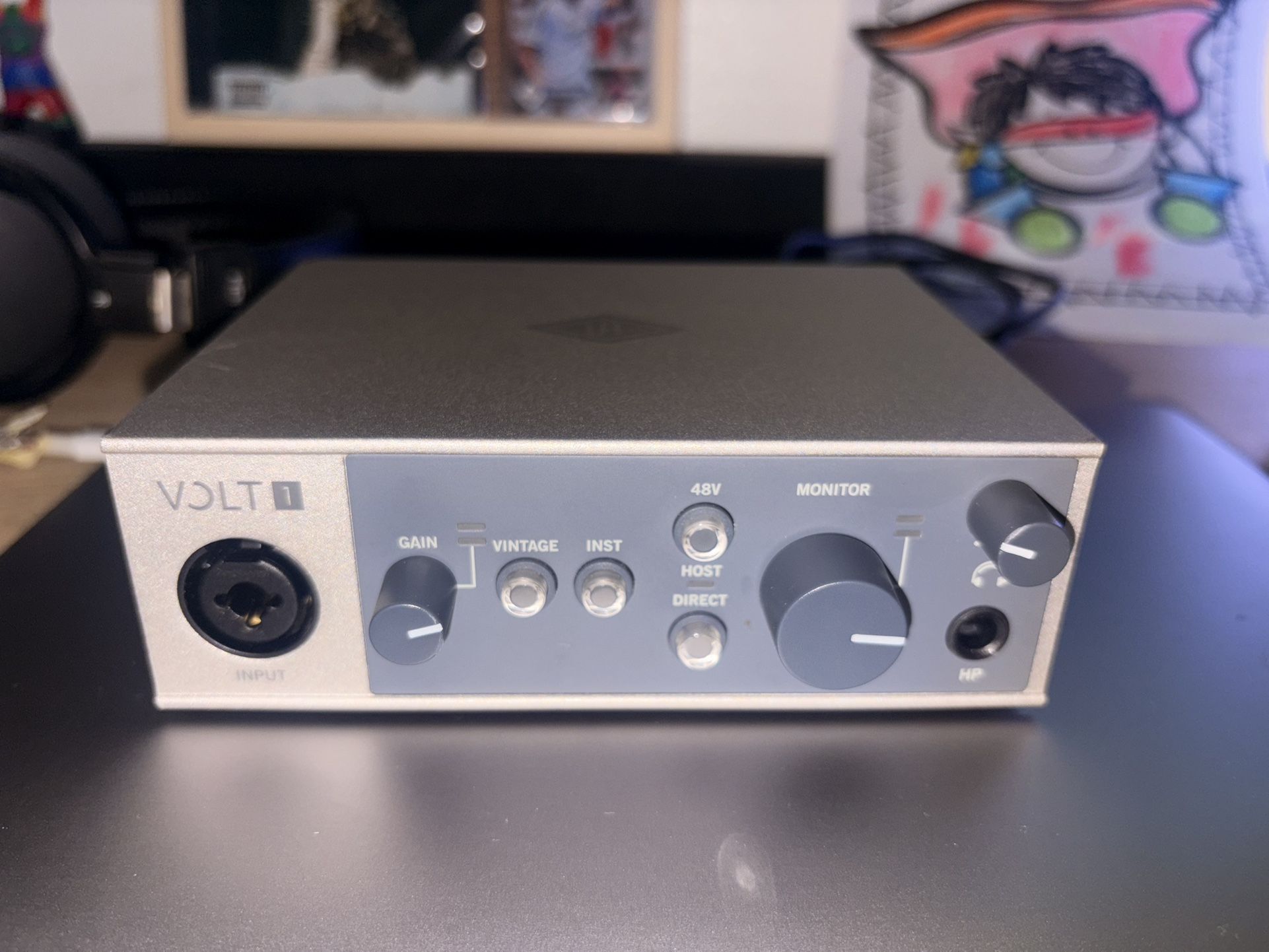 Volt 1 interface / M Audio headphones