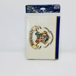 Vintage Harry Potter Invitations & Envelopes 8 Count Hogwarts Banne 2000