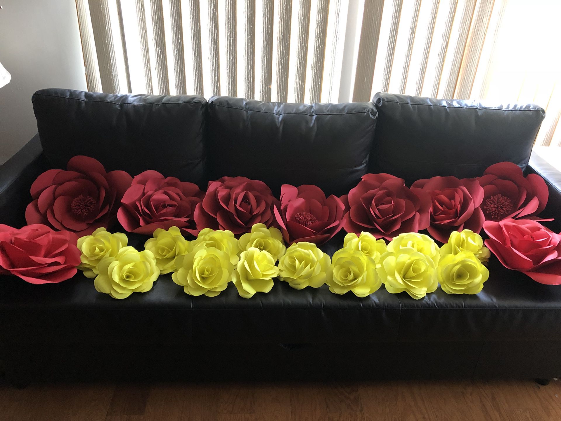 Giant flowers for decoration. Ready to hang!!!