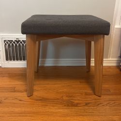 Foot Stool - Wood Legs 