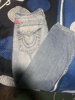 True Religion Light Wash Denim Jeans
