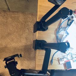 Two monitor Arm, 19.8lbs Gas Spring