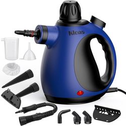 new Handheld Steam Cleaner, Steam Cleaner for Home with 10 Accessory Kit, Multipurpose Portable Upholstery Steamer Cleaning with Safety Lock to Remove