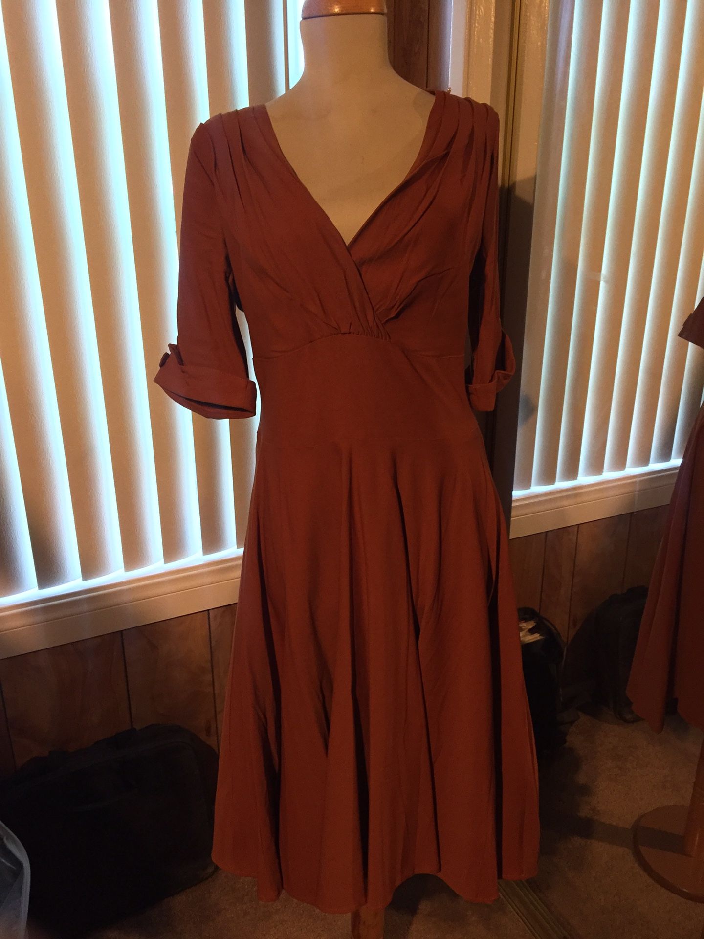 Unique Vintage copper dress