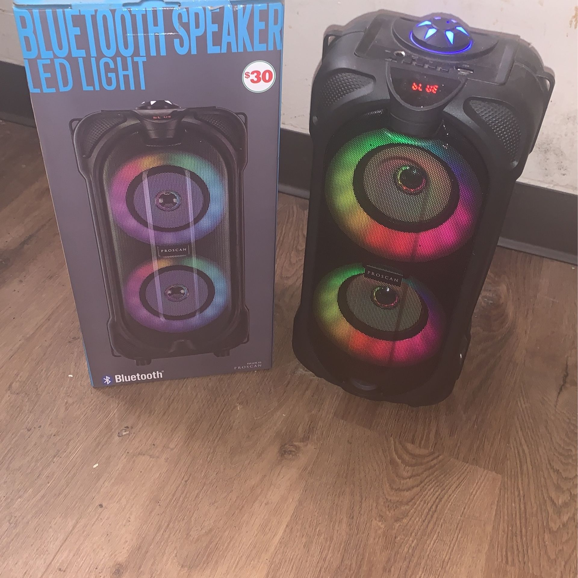 Bluetooth Speaker (LED LIGHTS)