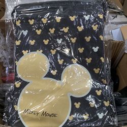 Mickey Mouse Drawstring Backpack Disney Sling Tote School Kids Gym Bag