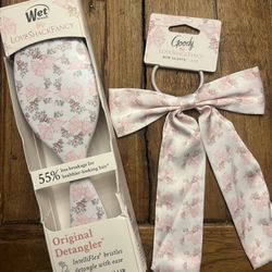 LoveShackFancy Wet Brush And Satin Bow