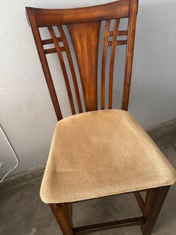 Wooden dining chair