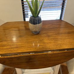 35”round High Top Table With Two Chair 