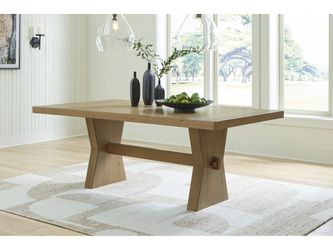 Galliden Light Brown Dining Table