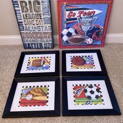 Boys Sports Decor