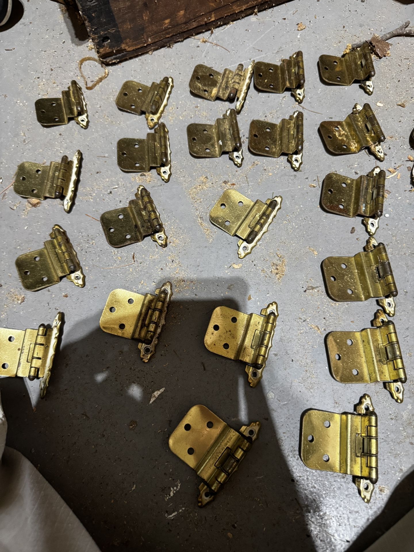 Vintage Cabinet Hinges 