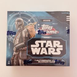 2026 Topps Chrome Star Wars Hobby Box