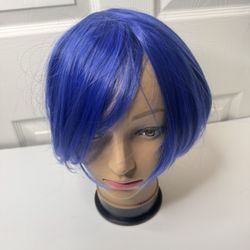 HALLOWEEN WIG (Royal Blue)