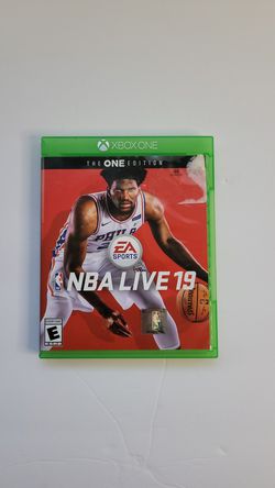 USED XBOX ONE NBA LIVE 19