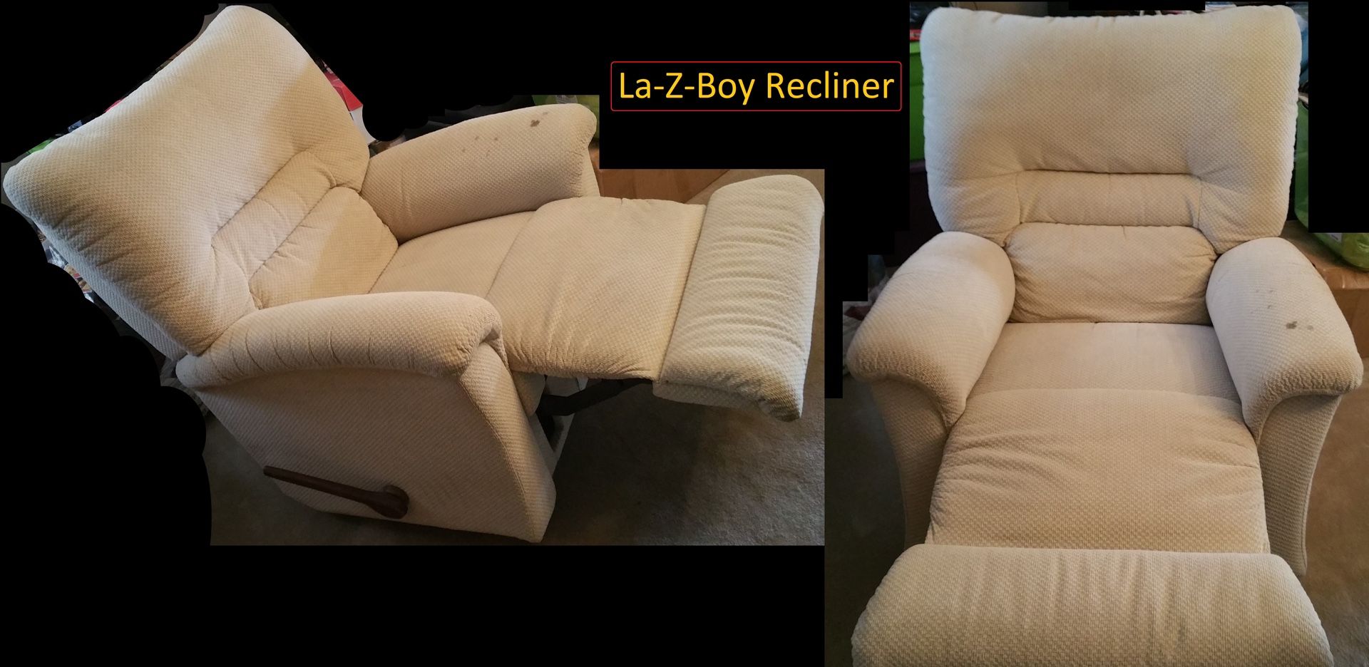 Lay-z-boy recliner - Plush Comfortable Chair