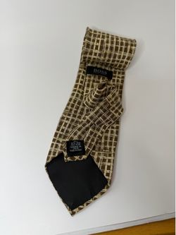 Hugo Boss Silk Men Tie Vintage