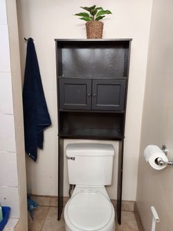 Storage over the toilet
