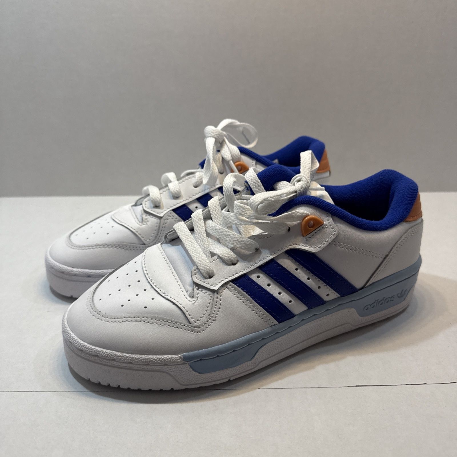 Adidas Original Rivalry Low ID9763 White Casual Sneakers Men's Shoe Size 6.5 