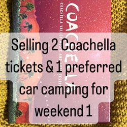 Coachella Tickets Weekend 1 Thumbnail