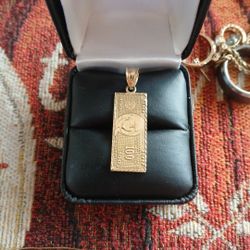 10k Yellow Gold Pendant