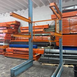 Two Section Of Cantilever Racks