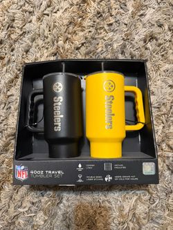 Pittsburgh Steelers 40oz Tumbler Set 🖤💛