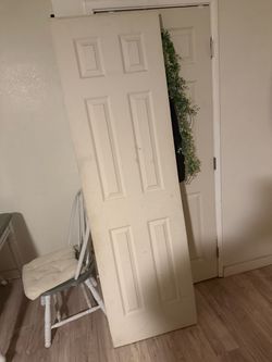 White 6-Panel Interior Door