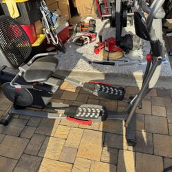Elliptical/ Seated Bike Combo