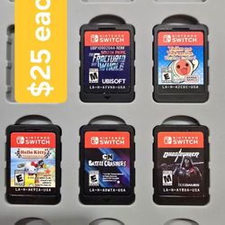 Nintendo Switch Games Different Prices 