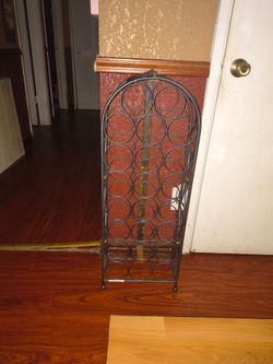 Vintage wine rack