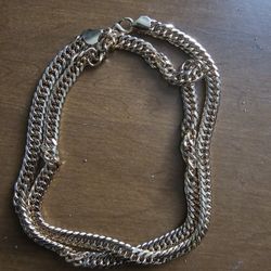 36" 8mm Gold Plated Chain