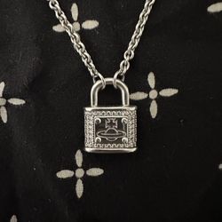 Vivienne Westwood Padlock Necklace