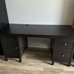 IKEA HEMNES DESK Black-Brown