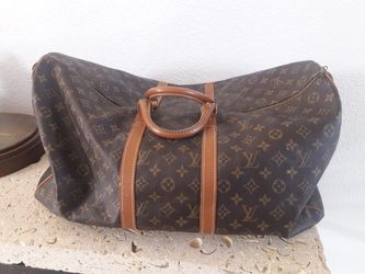 Rare vintage genuine Louis Vuitton XL soft carry on luggage for