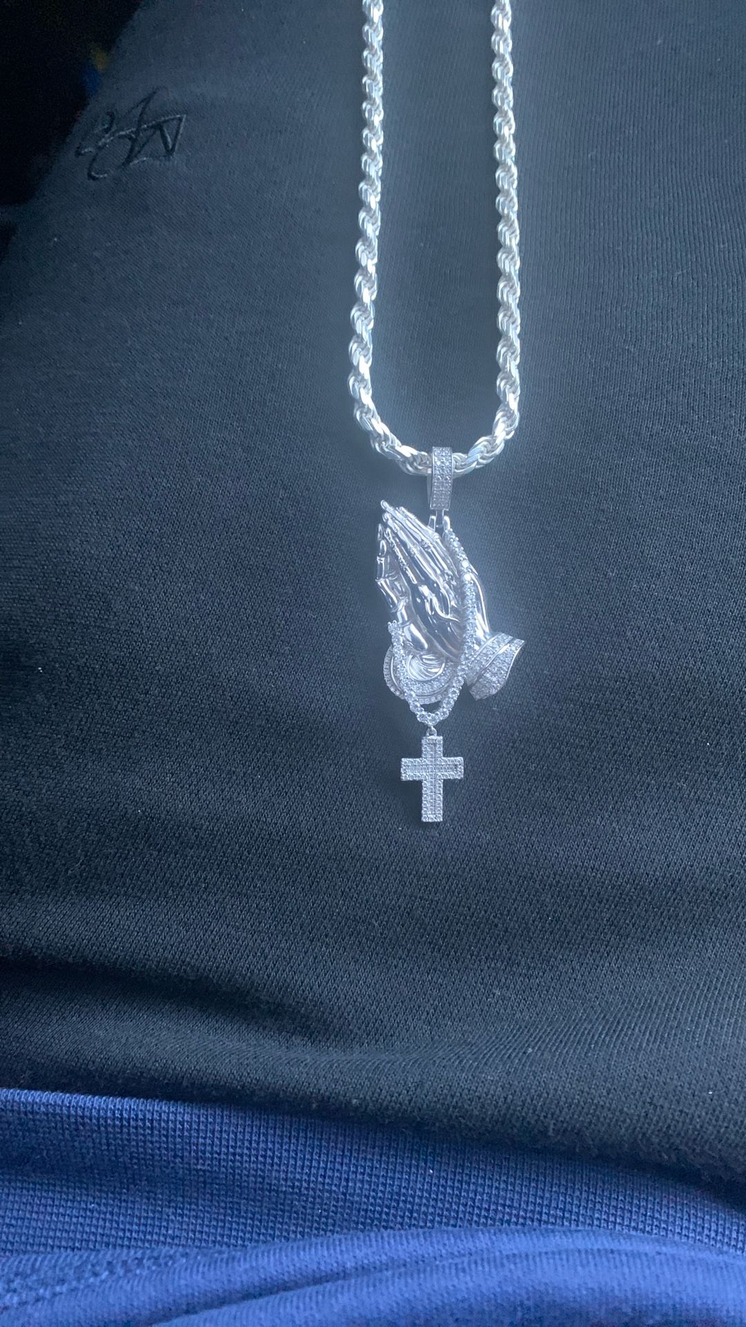 Sterling Silver Rope Chain DC